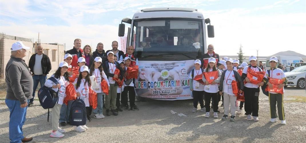 KIRŞEHİR’DE LİDER ÇOCUK TARIM KAMPI ETKİNLİĞİ GERÇEKLEŞTİRİLDİ